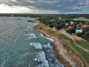 Casa De Campo (Teeth Of The Dog) Aerial 17th Tee Waves